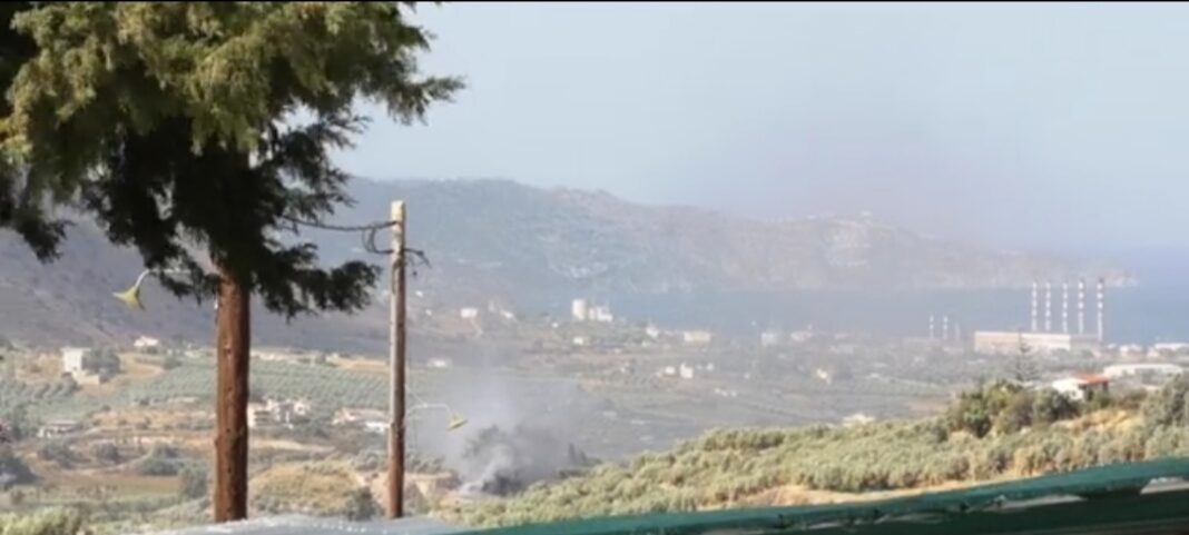 Φωτιά στον Κρουσώνα: Πόσα στρέμματα έγιναν στάχτη – Ζημιές σε εργοστάσιο