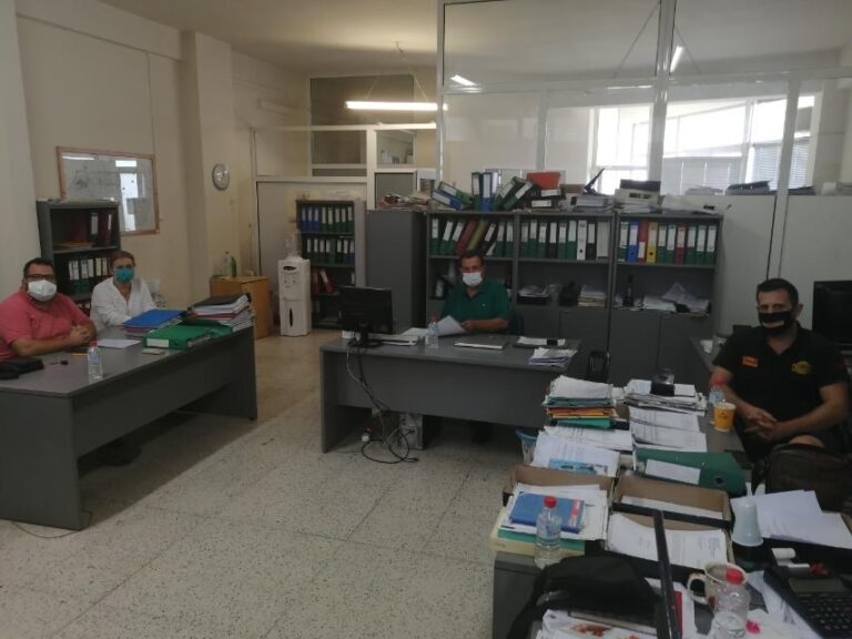 Συνάντηση Β. Κεγκέρογλου με το Συμβούλιο της Κοινότητας Αρκαλοχωρίου