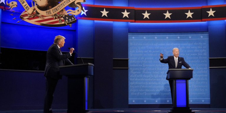 «Μοχθηρό», «απαίσιο», «χαοτικό»: Πώς είδαν τα ΜΜΕ το πρώτο προεκλογικό debate Τραμπ-Μπάιντεν