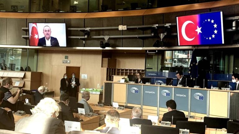 Φραστικό επεισόδιο Ανδρουλάκη -Τσαβούσογλου στο Ευρωκοινοβούλιο