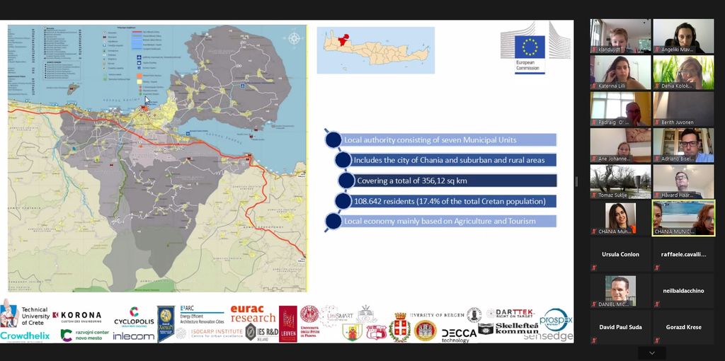 Πιλοτικές δράσεις για τους αστικούς δημόσιους χώρους – Συμμετοχή Δήμου Χανίων σε ευρωπαϊκό ερευνητικό έργο