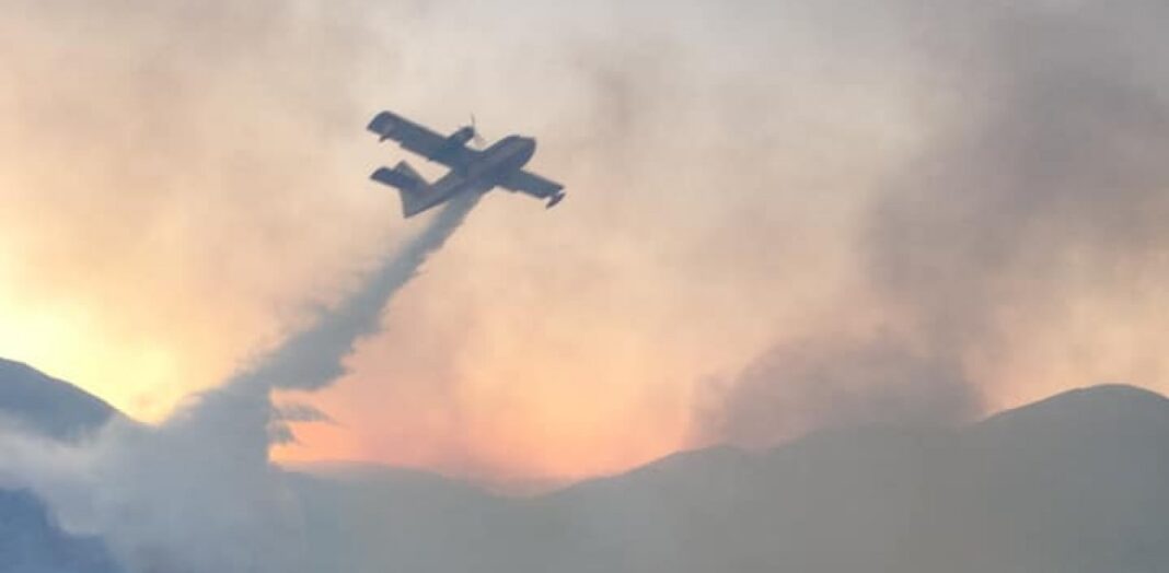 Φωτιά στην Κεφαλονιά: Ολονύχτια μάχη με τις φλόγες – Εντολή εκκένωσης οικισμού