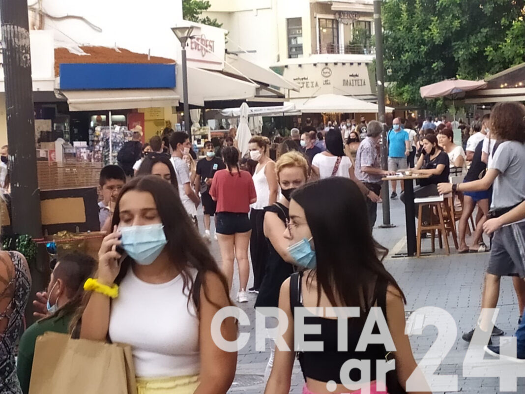 Απαγόρευση κυκλοφορίας τη νύχτα στο Ηράκλειο και μάσκες παντού – Τα μέτρα που ανακοίνωσε ο πρωθυπουργός