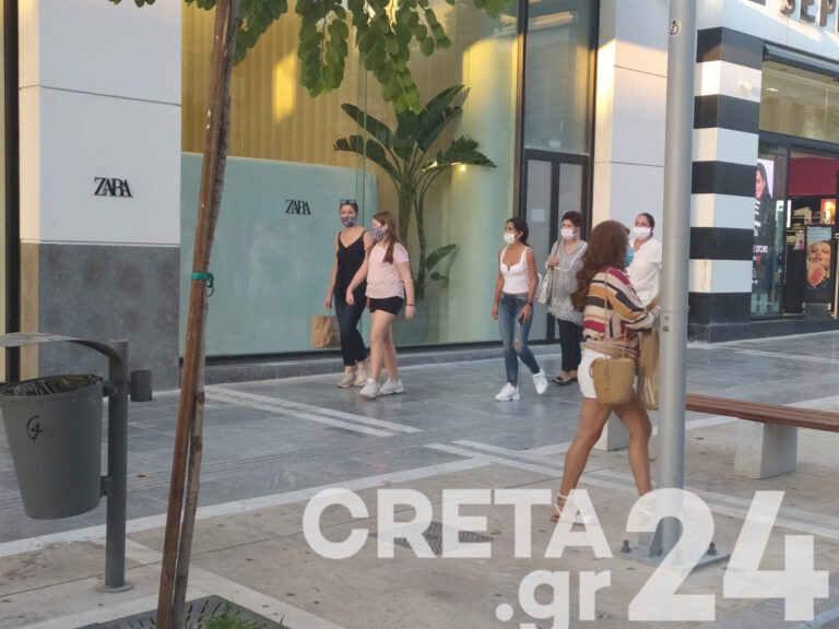 Πεζοί, εργαζόμενοι και οδηγός ταξί χωρίς μάσκες – Στο Ηράκλειο τα περισσότερα πρόστιμα