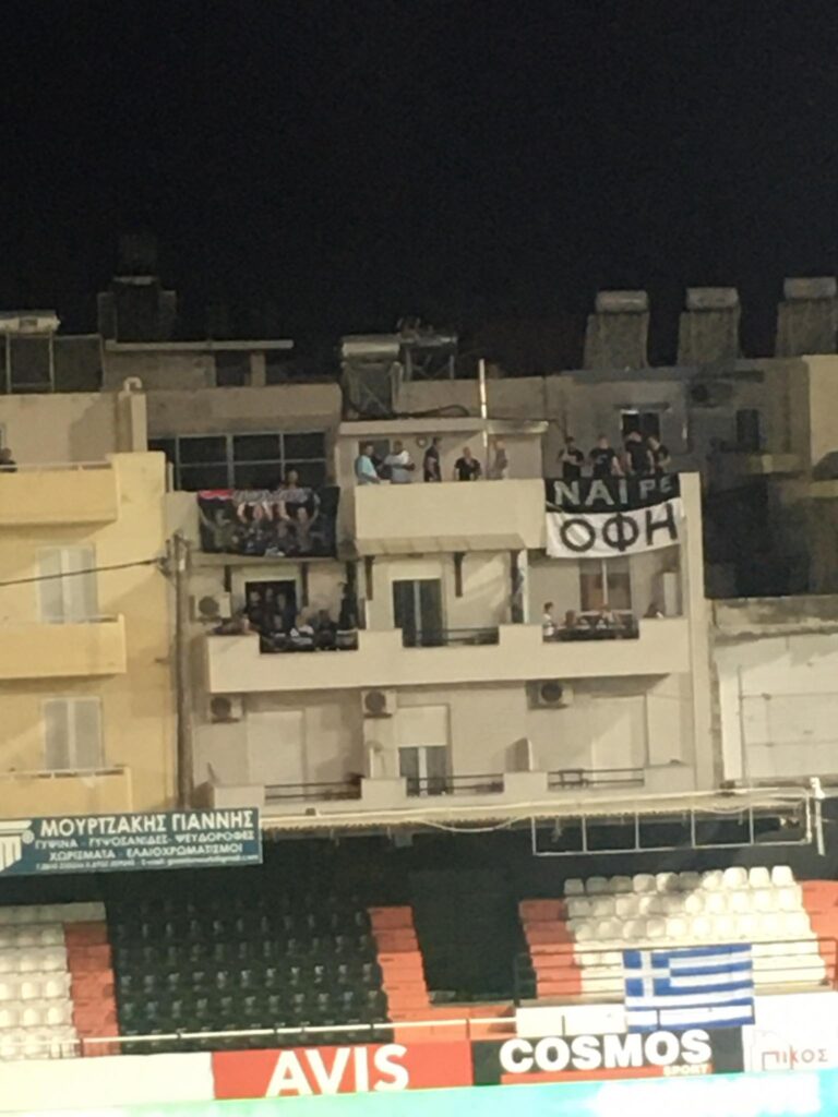 Ευρώπη και…ταράτσα για τους φιλάθλους του ΟΦΗ