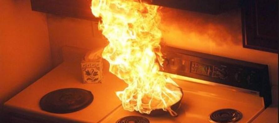 Κρήτη: Η φωτιά ξεκίνησε από ένα τηγάνι με λάδι (εικόνες)