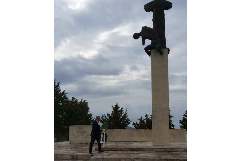 Στο Μνημόσυνο του Ολοκαυτώματος Βιάννου ο Σ. Βαρδάκης