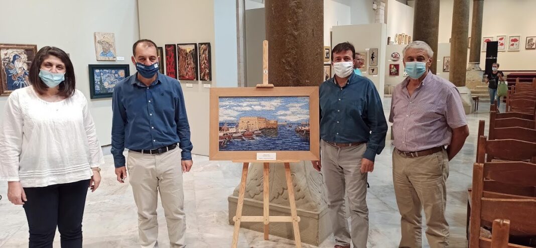 Εντυπωσιάζει η έκθεση Ψηφιδωτών έργων στην Βασιλική του Αγ. Μάρκου (εικόνες)