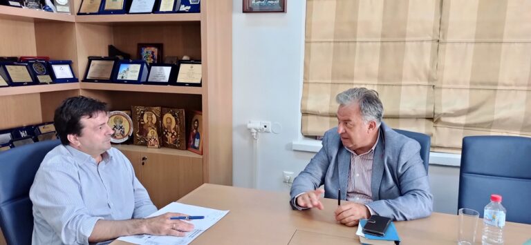 Τον Ν. Συριγωνάκη επισκέφθηκε ο Γ. Λογιάδης