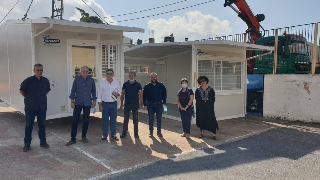 Τρεις νέες προκατασκευσμένες αίθουσες διδασκαλίας στο δήμο Μινώα Πεδιάδας