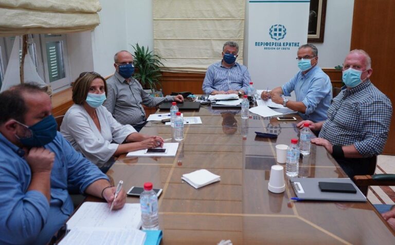 Θέματα υποδομών και ανάπτυξης στο Δήμο Πλατανιά στο επίκεντρο της συνάντησης Περιφερειάρχη και Δημάρχου