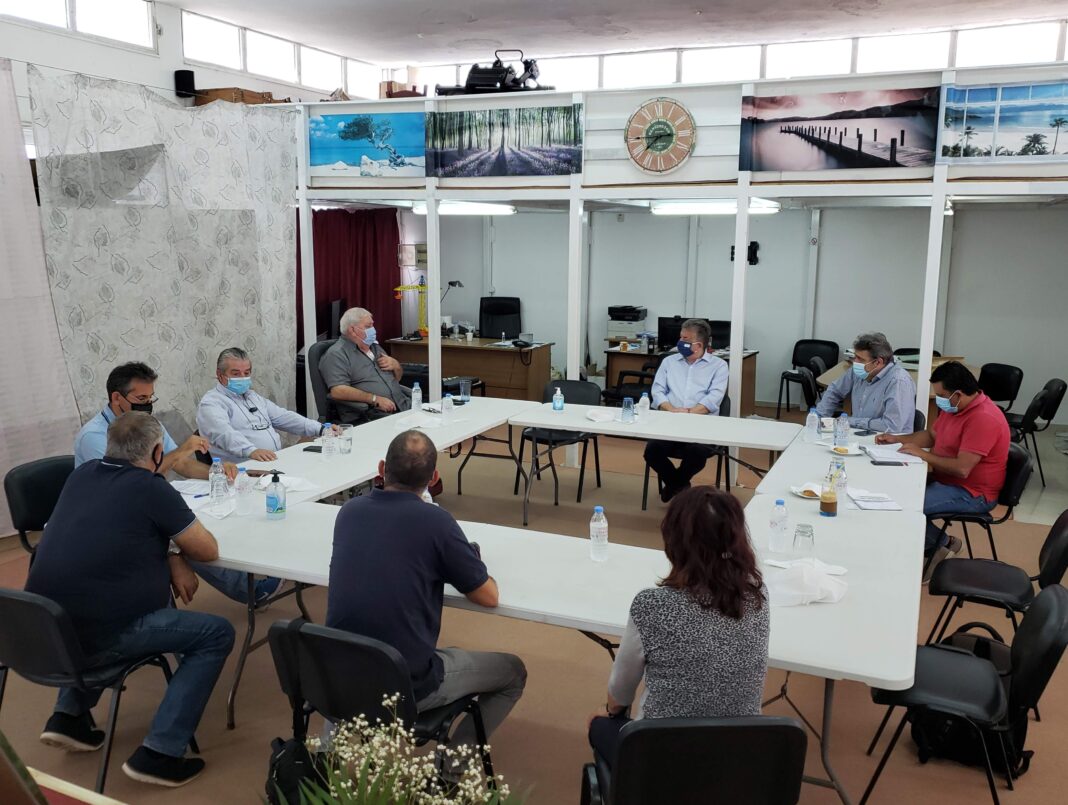 Συνάντηση Περιφερειάρχη με εκπροσώπους της Περιφερειακής Ομοσπονδίας ΑΜΕΑ Κρήτης