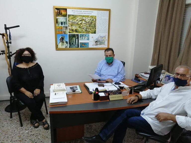 Συνάντηση Β. Κεγκέρογλου με εκπρόσωπους των εργαζομένων ΟΑΕΔ Κρήτης