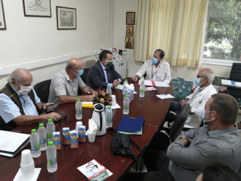 Στο Βενιζέλειο Νοσοκομείο αντιπροσωπεία του Κινήματος Αλλαγής – Τι συζητήθηκε