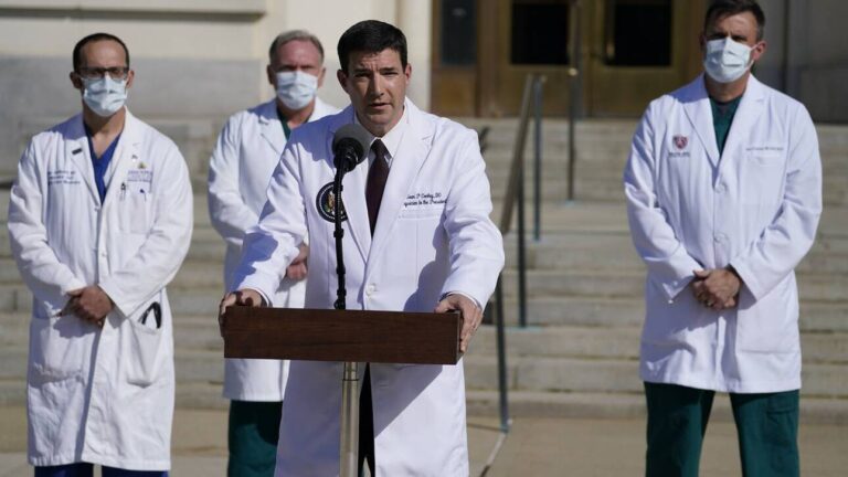 ΗΠΑ: Ο Τραμπ δεν είναι πλέον μεταδοτικός δηλώνει ο γιατρός του