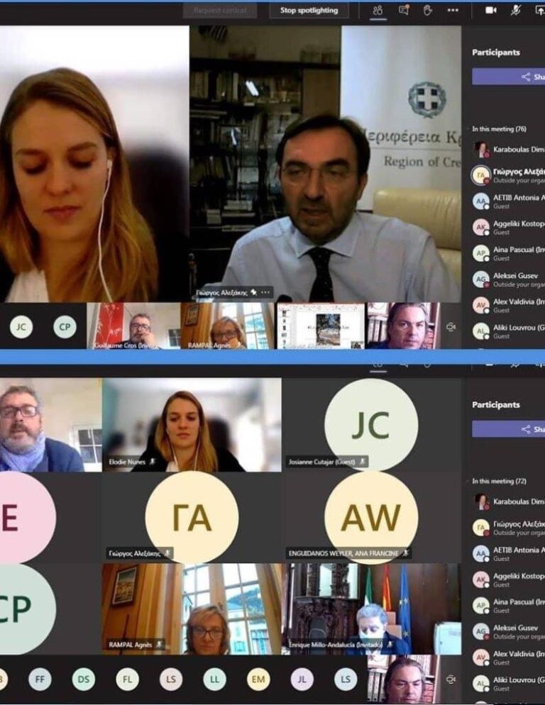 Στη γενική συνέλευση της Διαμεσογειακής Επιτροπής CPMR συμμετείχε ο Γ. Αλεξάκης