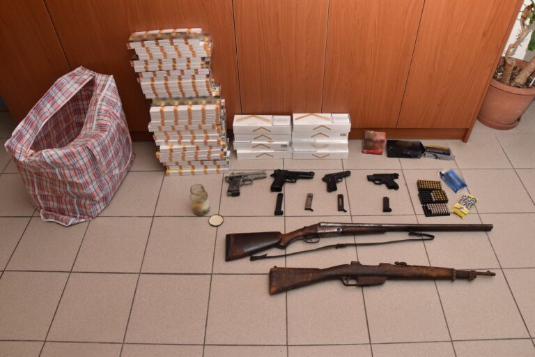 Ηράκλειο: Είχαν στην κατοχή τους «μίνι οπλοστάσιο»