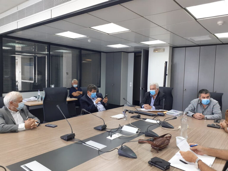 Χαρίτσης, Μαμουλάκης, Σαρακιώτης στο Βιοτεχνικό Επιμελητήριο Αθηνών