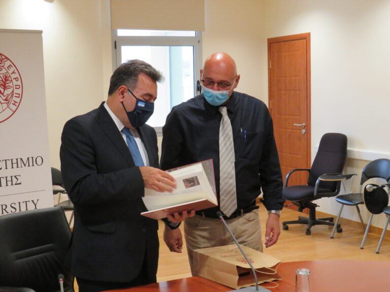 Στο Πανεπιστήμιο Κρήτης ο Υφυπουργός Τουρισμού