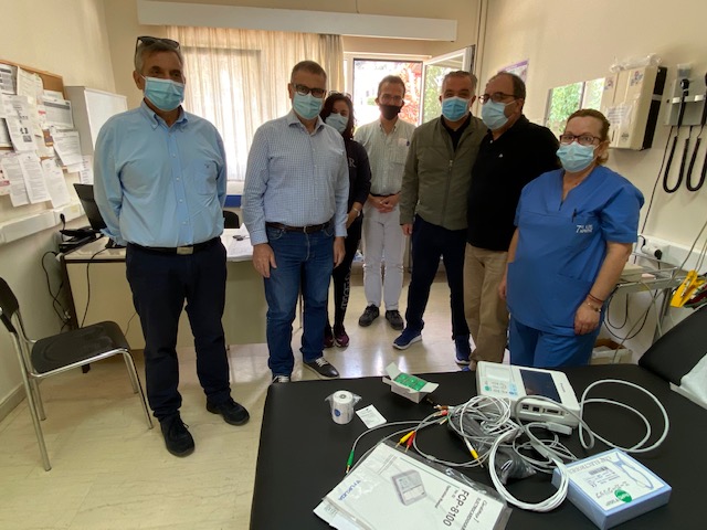 Ι.Σ.Η.: Παρέδωσαν καρδιογράφο στο Κέντρο Υγείας Βιάννου