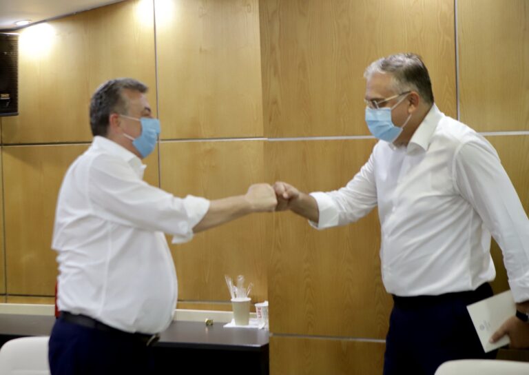 Σημαντικές επαφές του Περιφερειάρχη Κρήτης στην Αθήνα