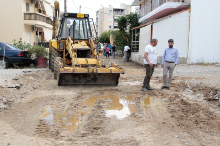Κρήτη: Αυτοψία στα έργα οδοποιίας από τον δήμαρχο (εικόνες)