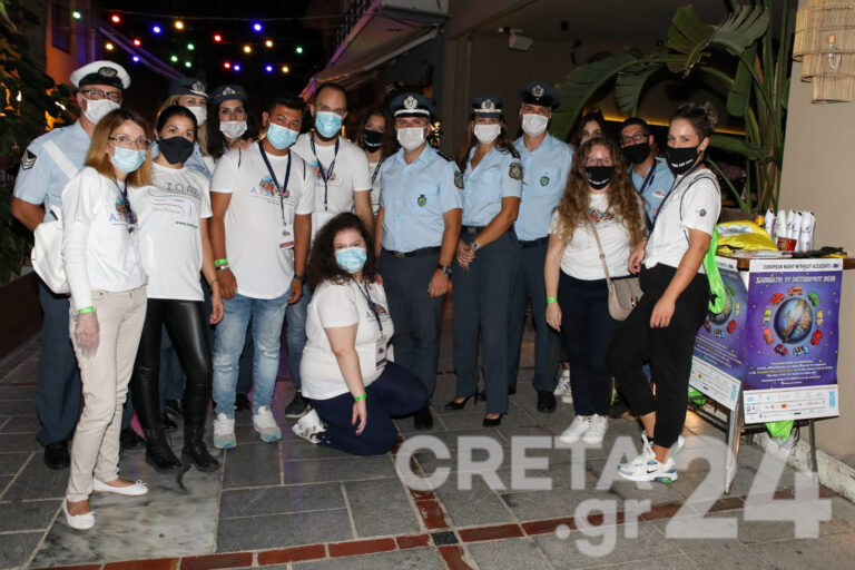 Έστειλαν το μήνυμα στο Ηράκλειο: «Αλκοόλ και οδήγηση δεν πάνε μαζί»