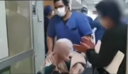 Γιαγιά 103 ετών με κορωνοϊό παίρνει εξιτήριο έπειτα από 11 ημέρες νοσηλείας