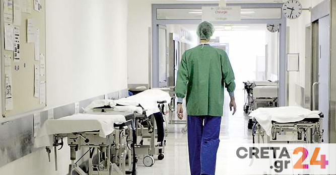 Ηράκλειο: Στο νοσοκομείο άνδρας με κορωνοϊό