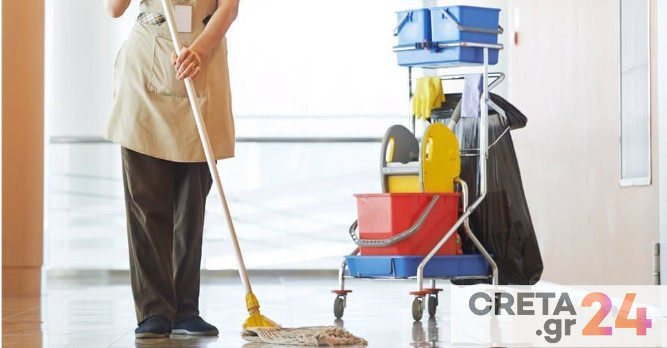 Ηράκλειο: Νέες προσλήψεις καθαριστριών στα σχολεία λόγω κορωνοϊού