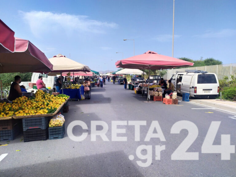 Ηράκλειο: «Πρεμιέρα» για τη νέα λαϊκή – Τι δήλωσε ο Δήμαρχος Ηρακλείου (εικόνες)