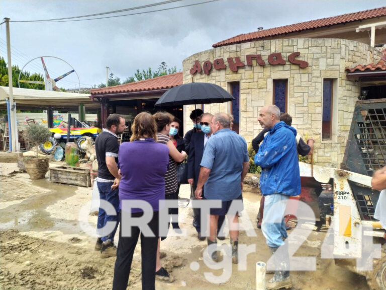 Στον Καρτερό ο Δήμαρχος Ηρακλείου (εικόνες)
