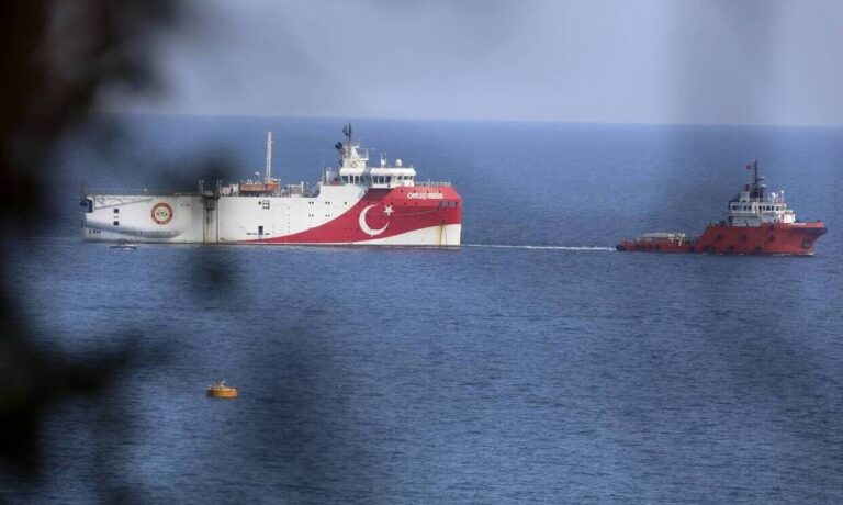 Oruc Reis: Πέρασε πολύ κοντά από το Καστελόριζο το τουρκικό σκάφος