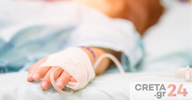 Ηράκλειο: Στο νοσοκομείο 3χρονο παιδάκι που νόσησε δεύτερη φορά από κορωνοϊό