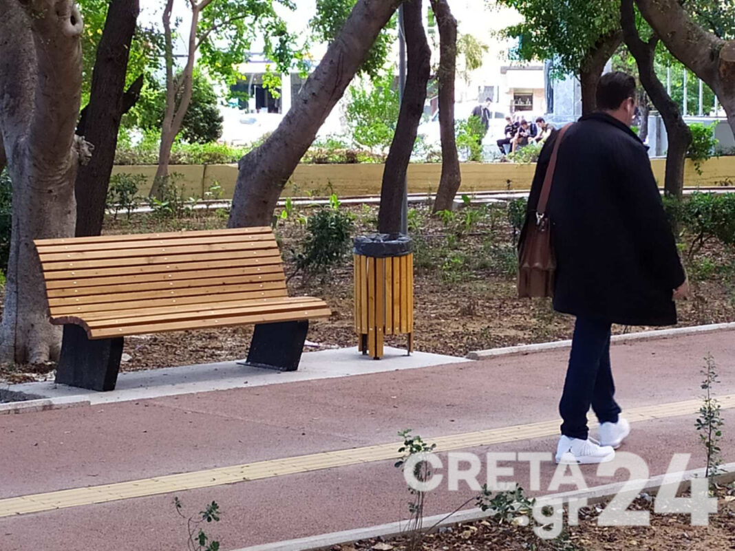 Ηράκλειο: Κλείνει ξανά τμήμα του Πάρκου Γεωργιάδη για την αποκατάσταση φθορών