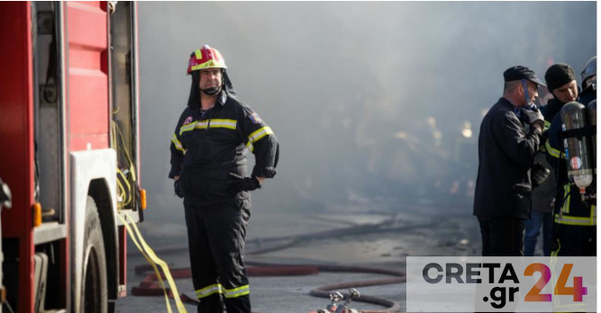 Κρήτη: Πυρκαγιά κοντά σε οικισμό – Εκκενώθηκε η περιοχή