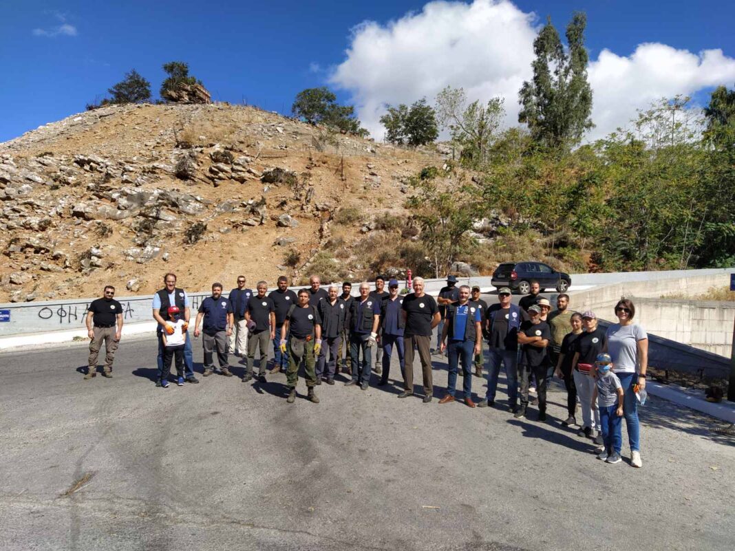 Με επιτυχία η εκστρατεία καθαρισμού στα Ανώγεια από την Πολιτική Προστασία της Περιφέρειας Κρήτης (εικόνες)