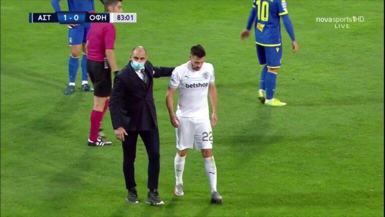 Πρόβλημα και με Σαρδινέρο στον ΟΦΗ-Αποχώρησε τραυματίας