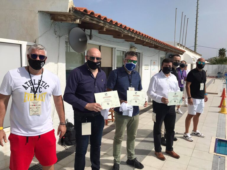 Στην έναρξη του τουρνουά υδατοσφαίρισης παίδων ο Αντιδήμαρχος Αθλητισμού