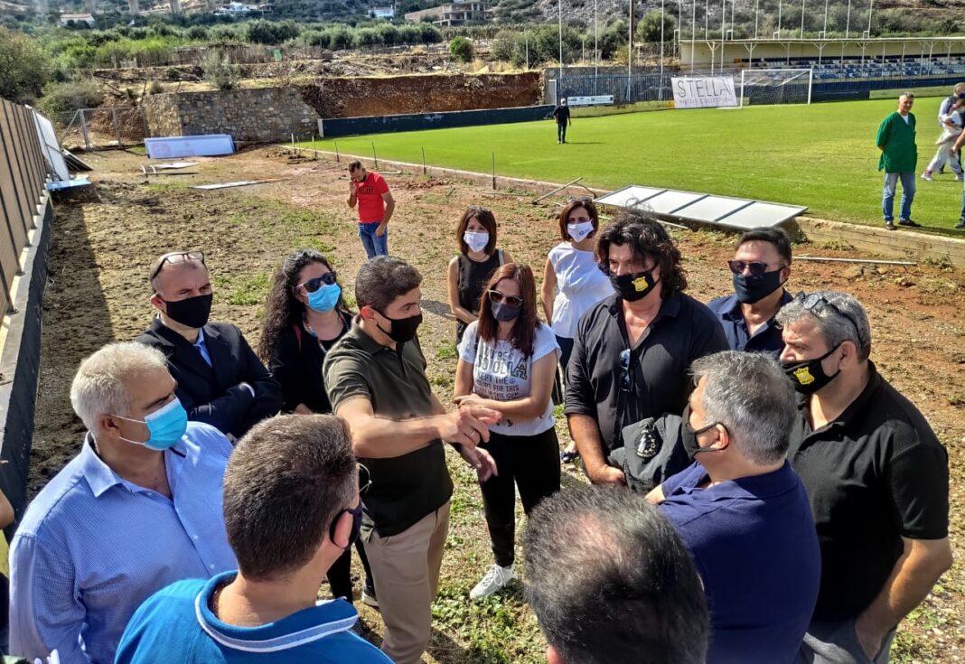 Νέα αθλητικά έργα σε Μάλια και Γούρνες