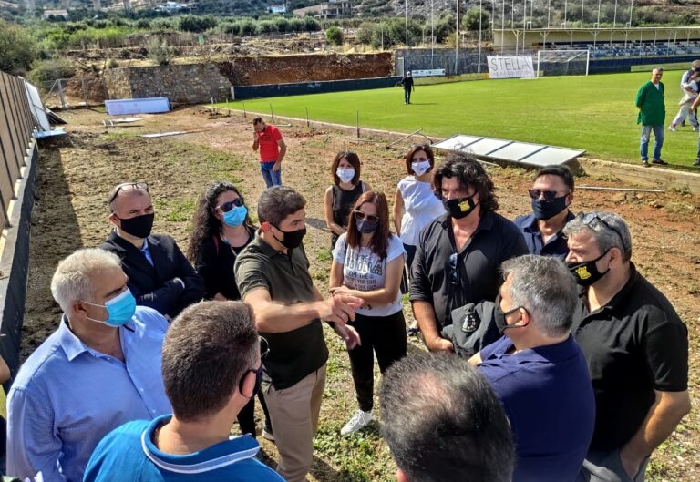 Νέα αθλητικά έργα σε Μάλια και Γούρνες