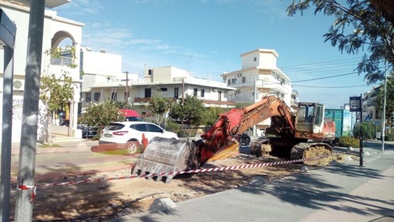 Κρήτη: Συνεχίζονται οι ασφαλτοστρώσεις σε κεντρικούς δρόμους