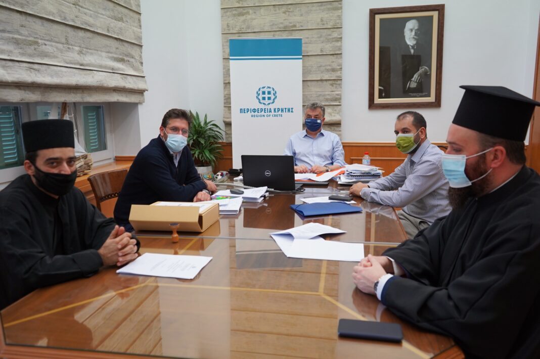 Κρήτη: Υπογραφή σύμβασης για την κτιριακή αποκατάσταση του ηγουμενείου της Ιεράς Μονής Αγ. Παντελεήμονα