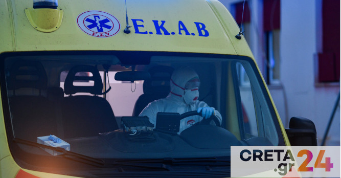 Κρήτη: «Αγώνας δρόμου» στο ΕΚΑΒ για τη διακομιδή ασθενών με κορωνοϊό