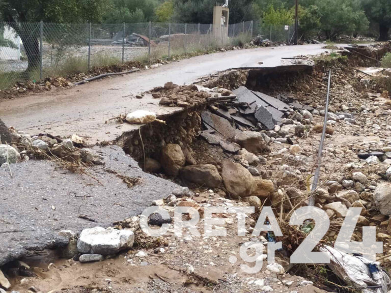 2 εκατ. ευρώ για τις ζημιές από τος θεομηνίες στο δήμο Μινώα Πεδιάδας