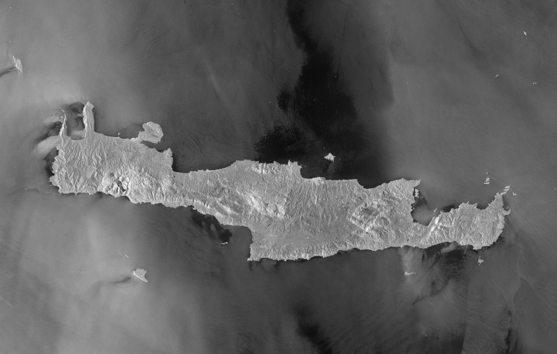 Η Κρήτη από ψηλά – Εντυπωσιακή φωτογραφία από ευρωπαϊκό δορυφόρο