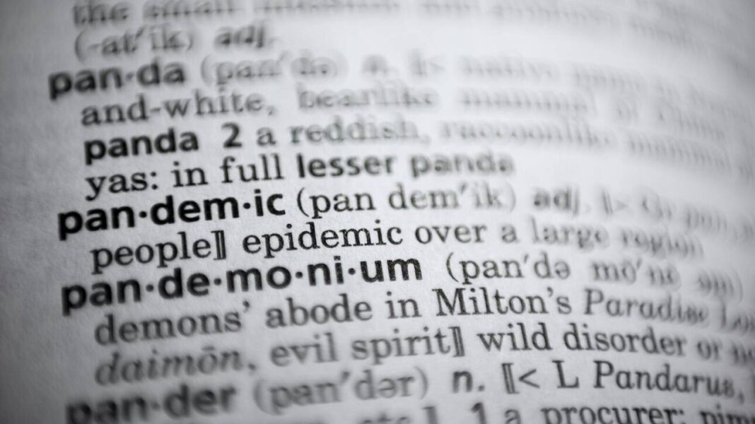 Πανδημία: Η λέξη της χρονιάς για το λεξικό Merriam-Webster