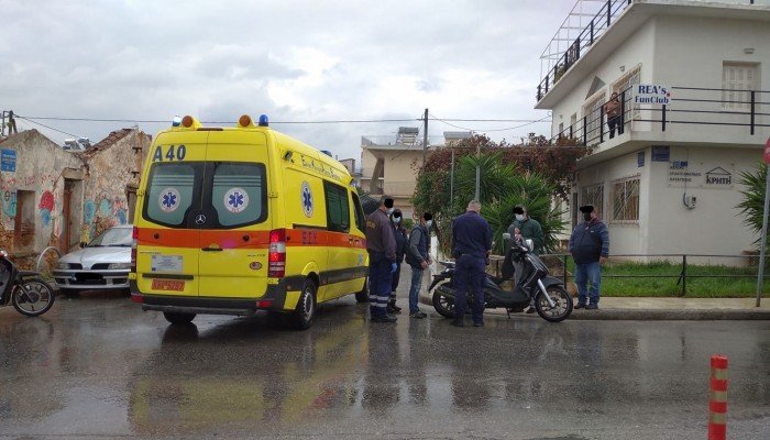 Κρήτη: Η βροχή προκάλεσε τροχαίο (εικόνες)