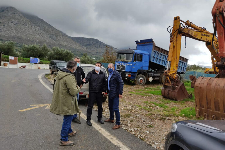 Επίσκεψη Σ. Βαρδάκη στις πληγείσες περιοχές