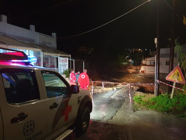 Το «ευχαριστώ» του δημάρχου Χερσονήσου στους εθελοντές του Ελληνικού Ερυθρού Σταυρού